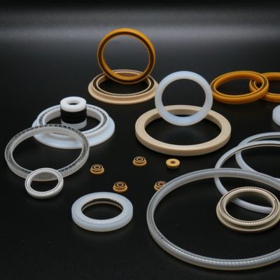 Chemical Resistance Spring Energised Seal For Spot Valve PTFE / PEEK Material 1 Mpa